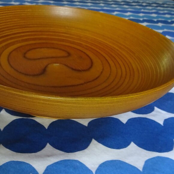 Finnish Paavo Asikainen vintage wood bowl - Picture 6 of 7
